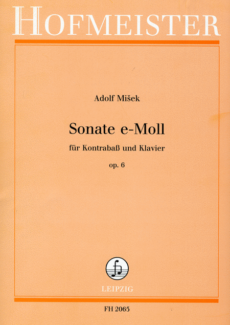Sonate e-moll, op. 6