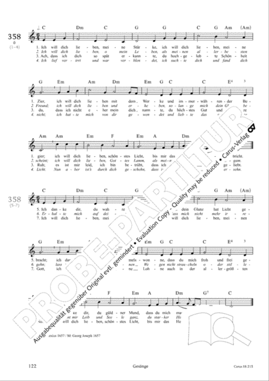 Gitarrenbuch zum Gotteslob Guitar scores gallery preview page 116