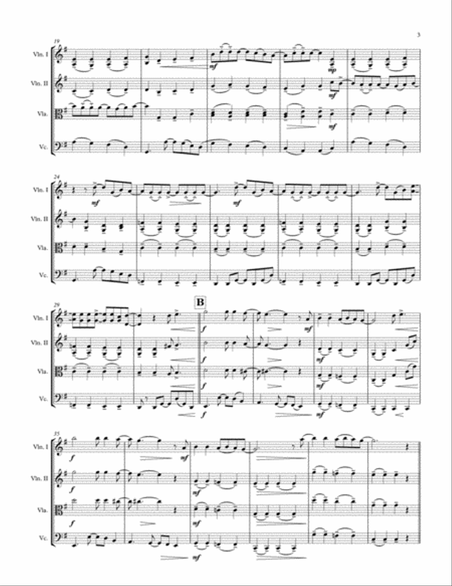 With A Little Help From My Friends With A Little Help From My Friends String Quartet scores gallery preview page 3