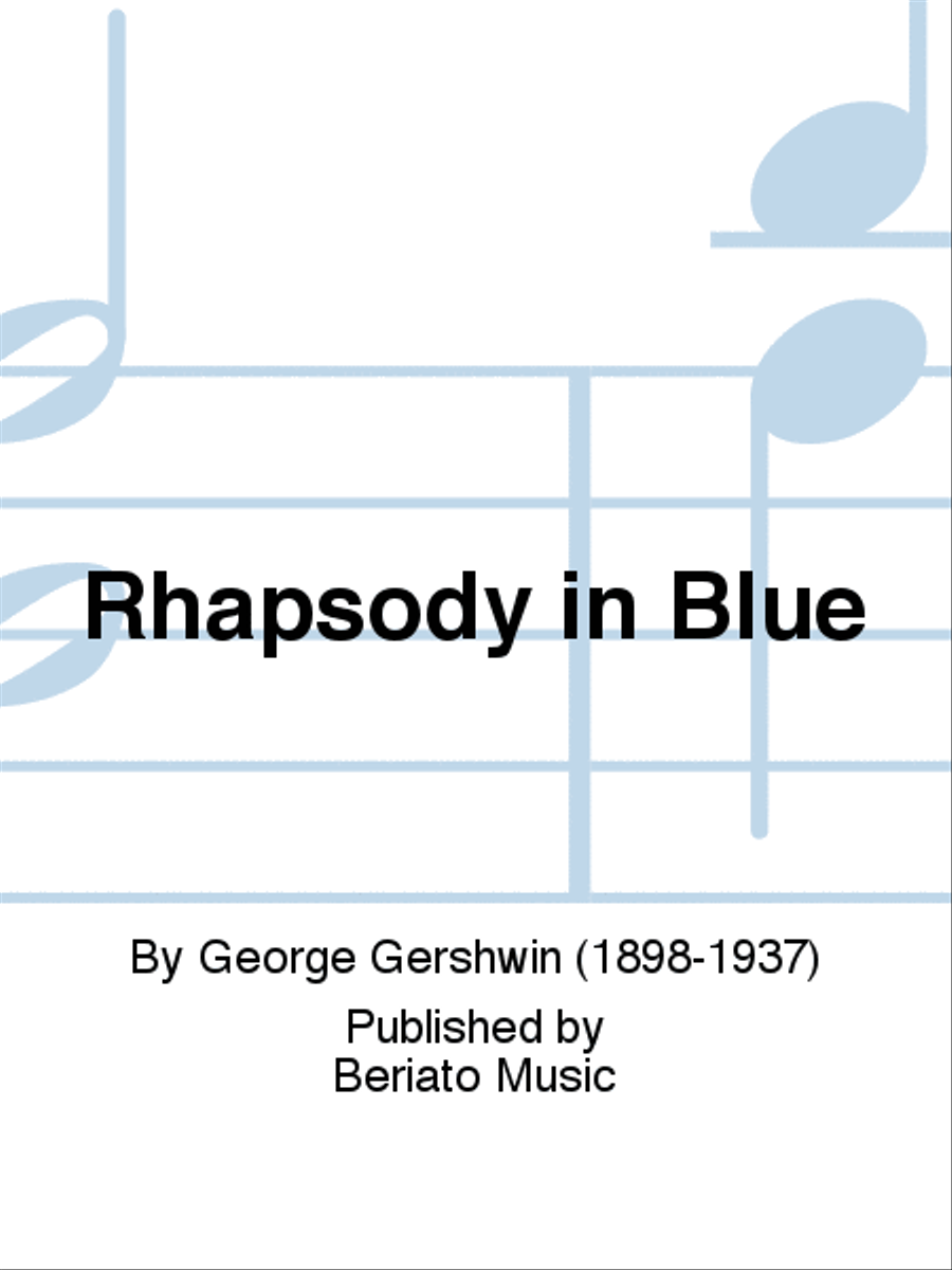Rhapsody in Blue Piano, Vocal, Guitar scores gallery preview page 1