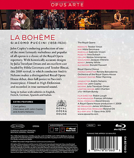 La Boheme (Blu-Ray)