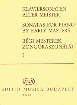Book cover for Sonatas/early Masters V1-pno