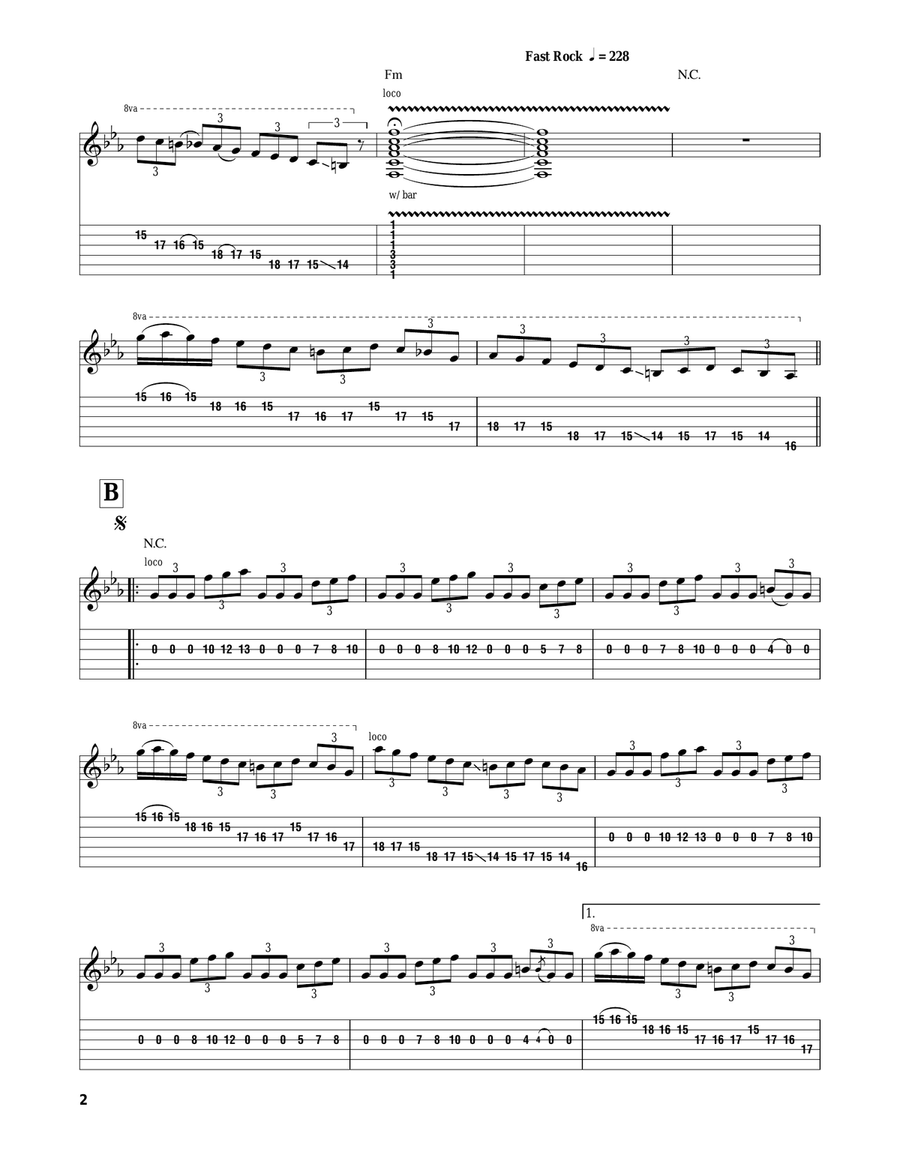 Trilogy Suite Op. 5 Classical Guitar scores gallery preview page 2