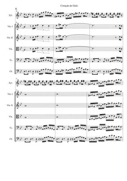 Coração de Gelo - Concertino para Xylophone and String Quintet image number null