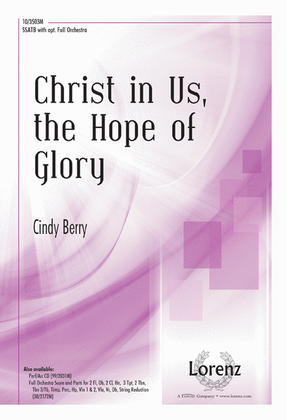 Christ in Us, the Hope of Glory