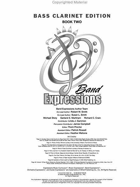 Band Expressions, Book Two Student Edition