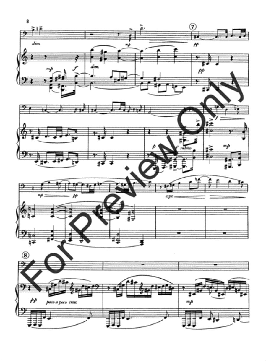 Sonata Concertante Trombone scores gallery preview page 9
