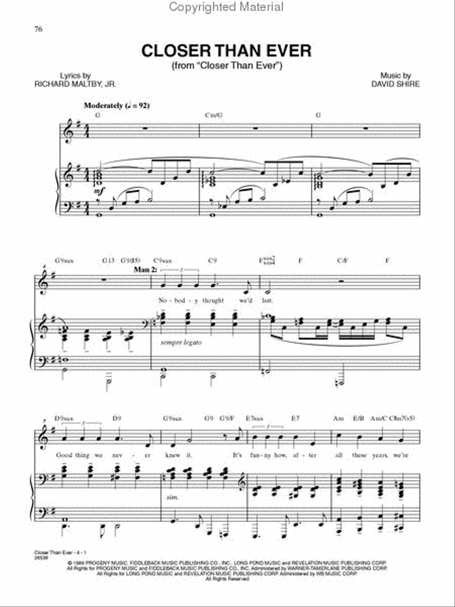 Singer's Library of Musical Theatre – Vol. 1 Voice scores gallery preview page 2
