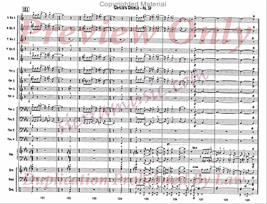 Daylie's Double Big Band scores gallery preview page 17