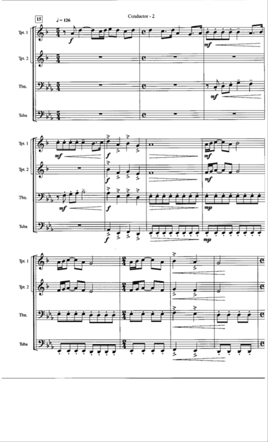 Phases Brass Quartet scores gallery preview page 3