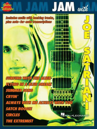 Book cover for Jam with Joe Satriani