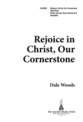 Book cover for Rejoice In Christ Our Cornerstone