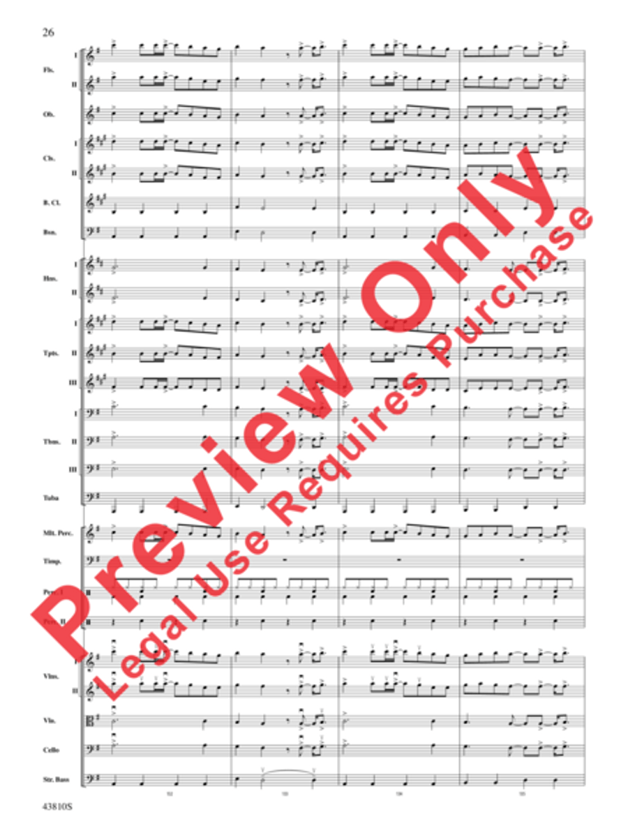Rocky Broadway Full Orchestra scores gallery preview page 27