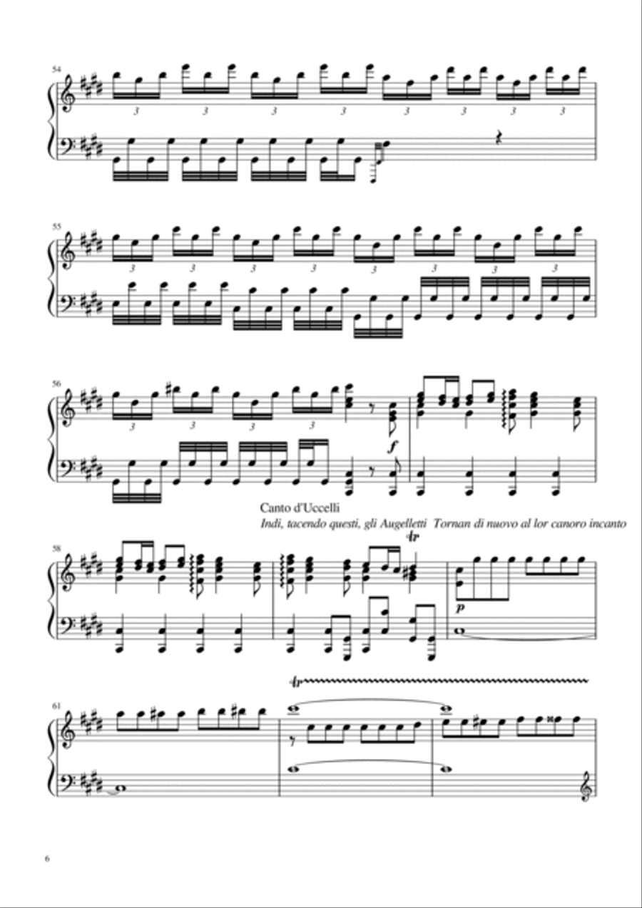 Ravel - Piano Concerto in G major - II. Adagio assai M.83 - For Solo Piano Original Piano Solo scores gallery preview page 6