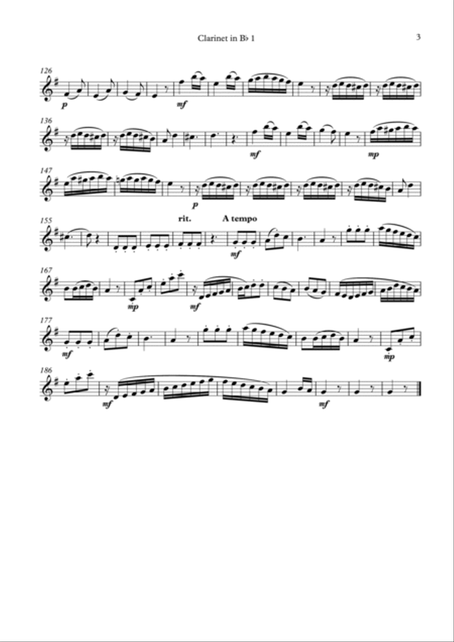 Sonatina 36-2 Woodwind Quartet scores gallery preview page 3