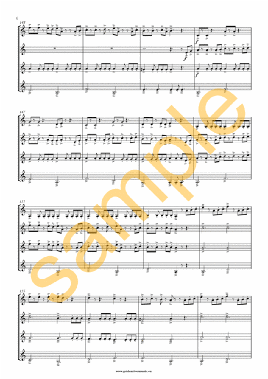 Pirates of the Caribbean Pirates of the Caribbean Horn scores gallery preview page 4