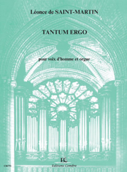 Tantum ergo by Leonce de Saint-Martin Voice - Sheet Music