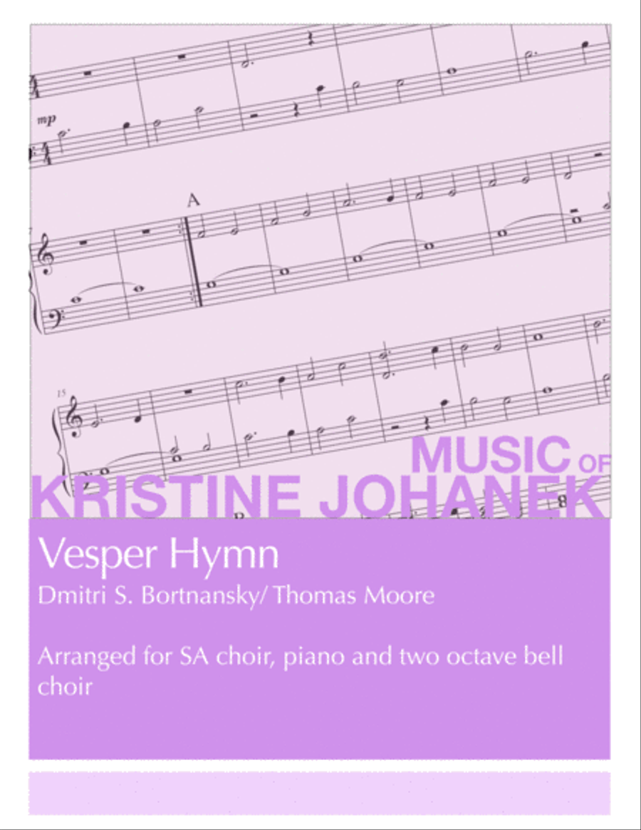 Vesper Hymn SA scores gallery preview page 1