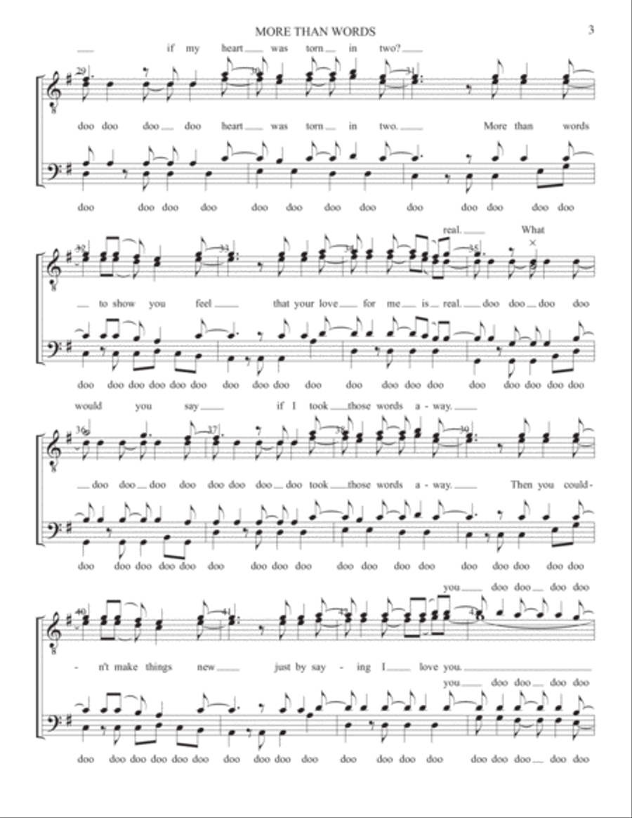 More Than Words Small Ensemble scores gallery preview page 3