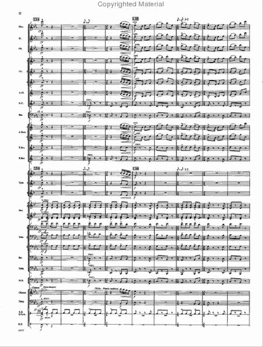 In All Its Glory Concert Band scores gallery preview page 20