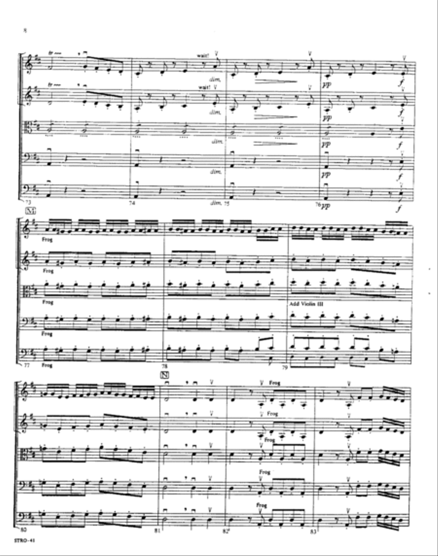 Lucio Silla Overture Orchestra scores gallery preview page 7