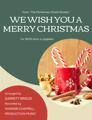 Book cover for We Wish You a Merry Christmas (SATB)