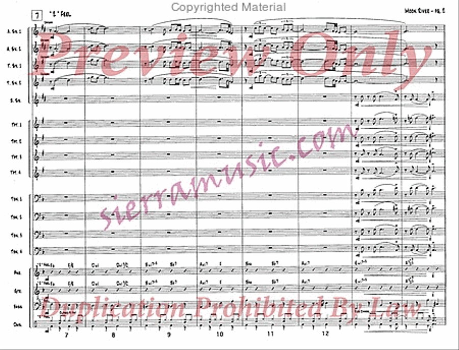 Moon River Jazz Ensemble scores gallery preview page 3