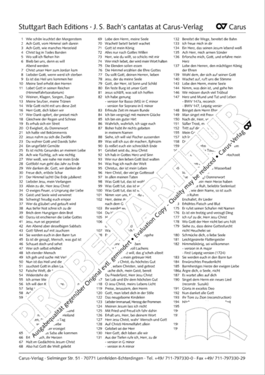 Now it is good, that I am leaving (Es ist euch gut, dass ich hingehe) ATB scores gallery preview page 69