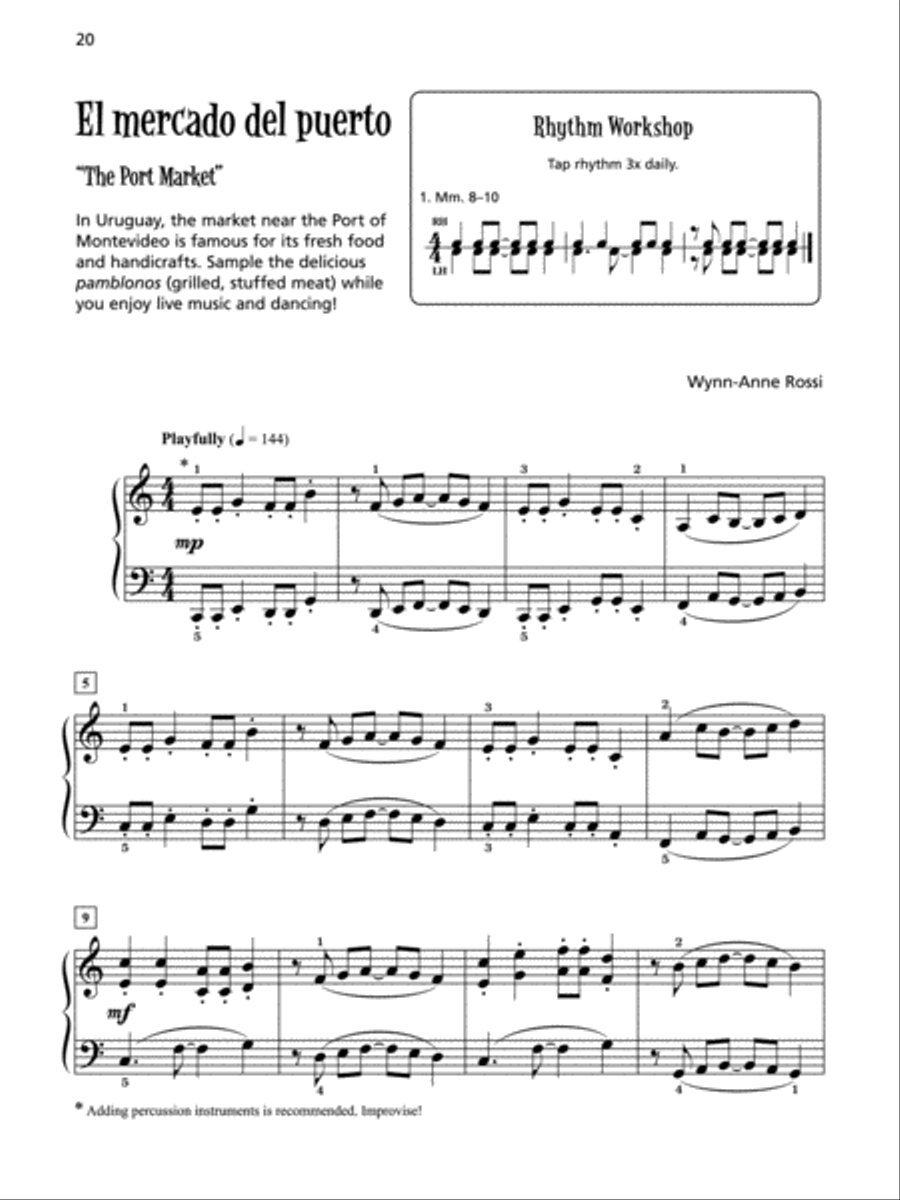 MAosica Latina, Book 4 Piano Solo scores gallery preview page 5