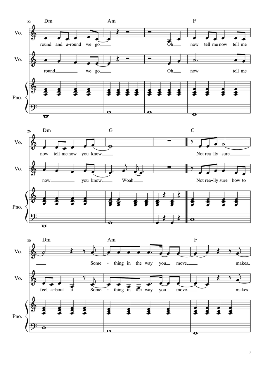 Stay Vocal Duet scores gallery preview page 3