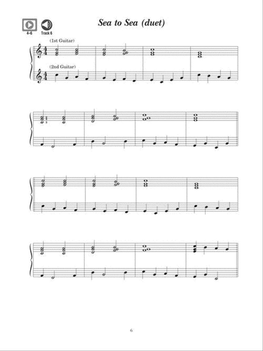 A Modern Method for Guitar – Complete Method Acoustic Guitar scores gallery preview page 9