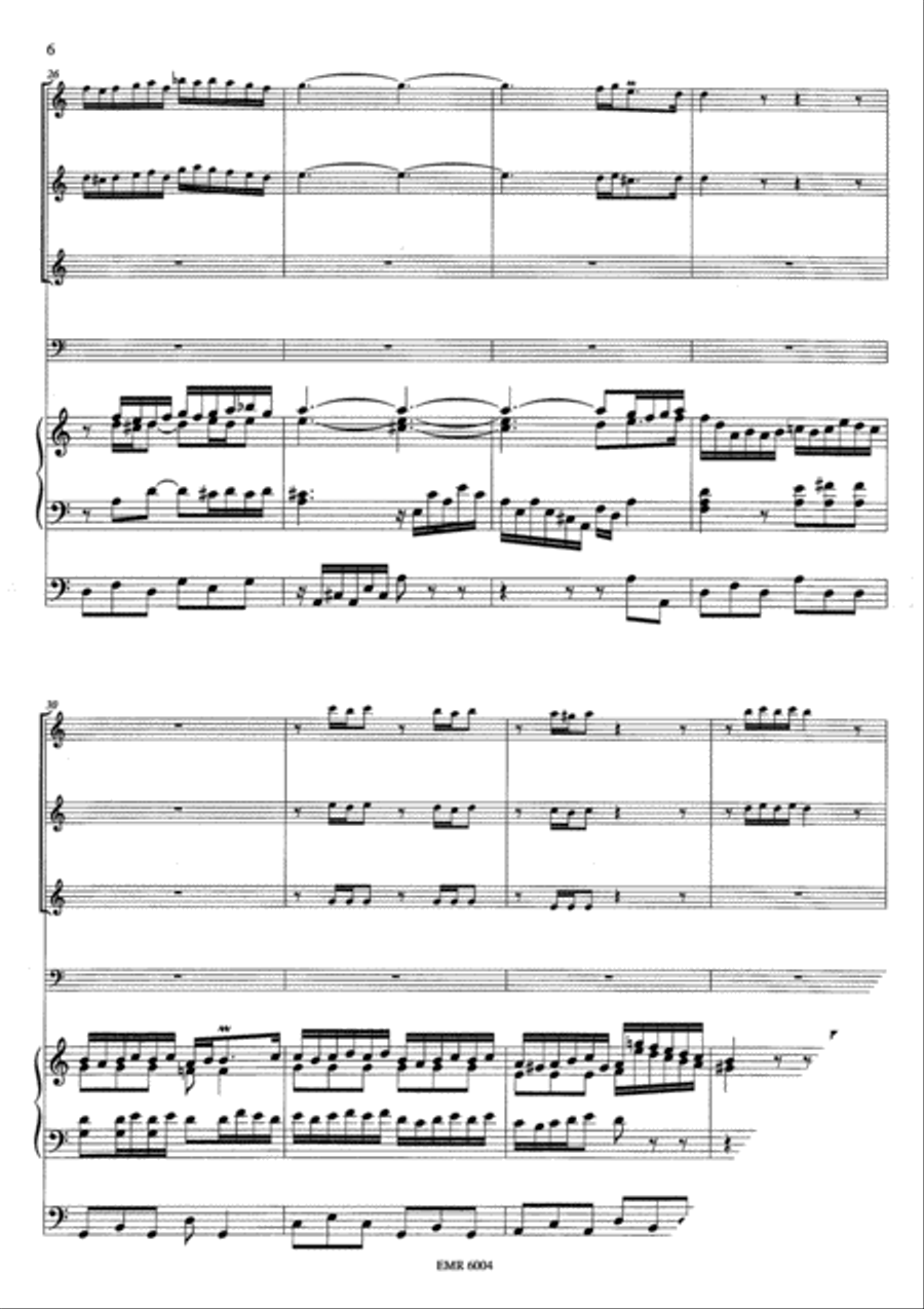 Sonata F Major Trumpet scores gallery preview page 6