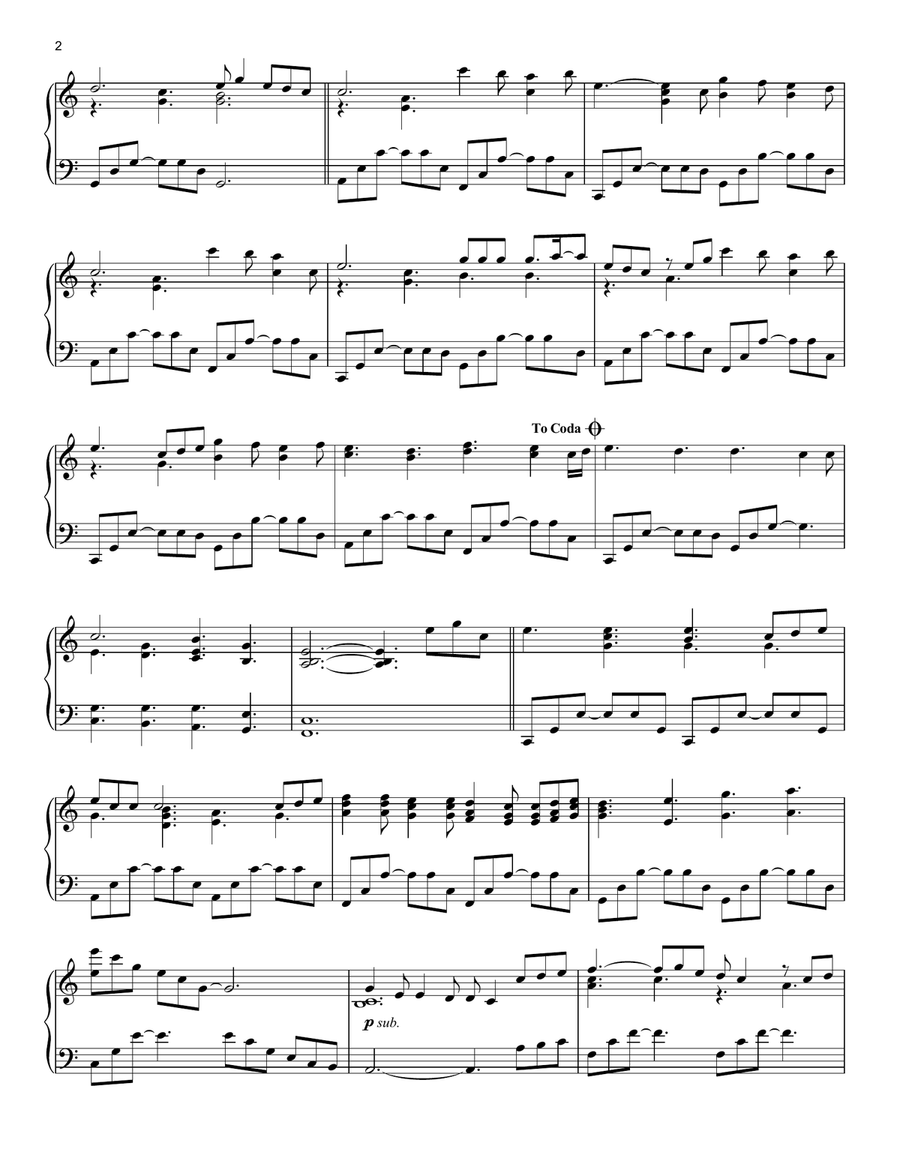 Perfect Piano Solo scores gallery preview page 2