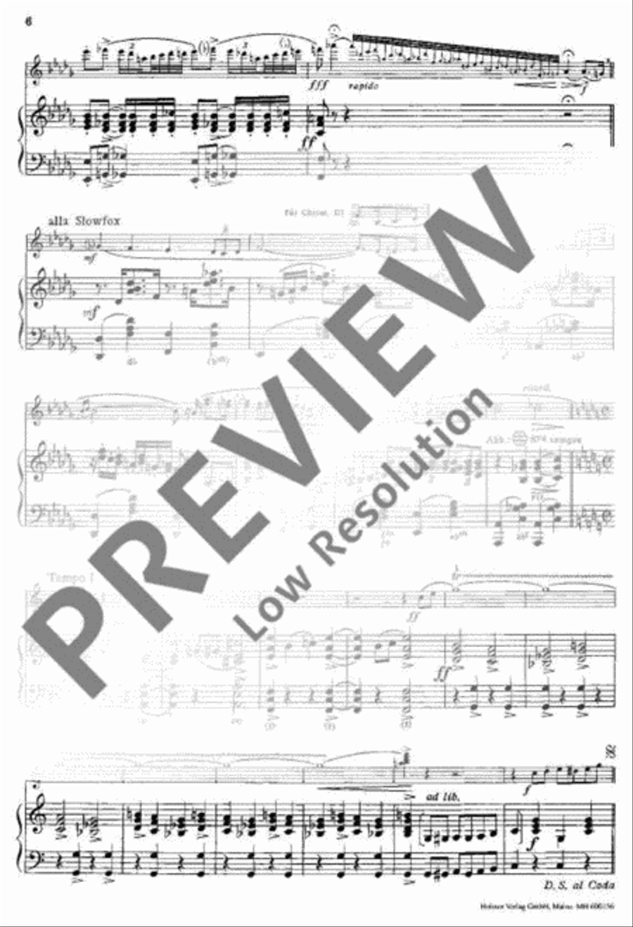 Intermezzo giocoso Piano Accompaniment scores gallery preview page 7
