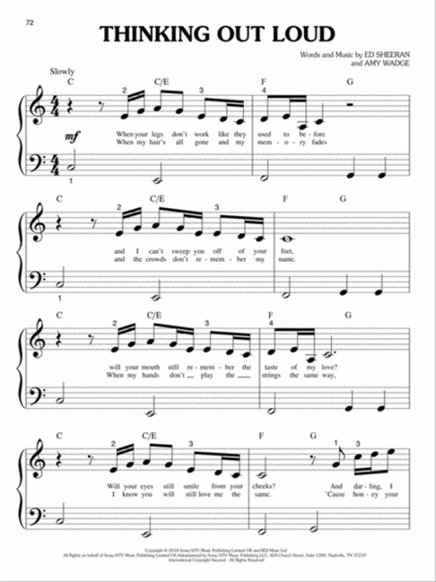 Today's Pop Hits – 3rd Edition Easy Piano scores gallery preview page 6