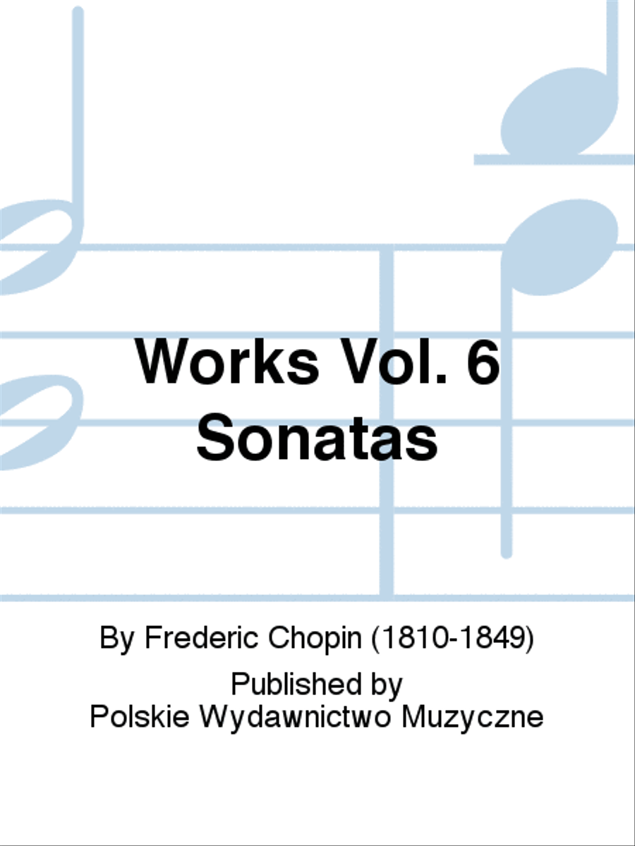 Works Vol. 6 Sonatas School and Community scores gallery preview page 1