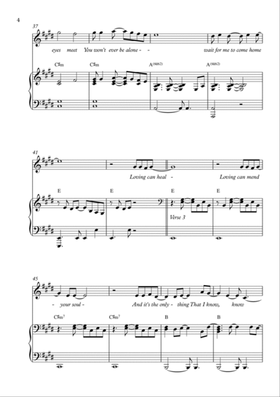 Photograph Piano Solo scores gallery preview page 4