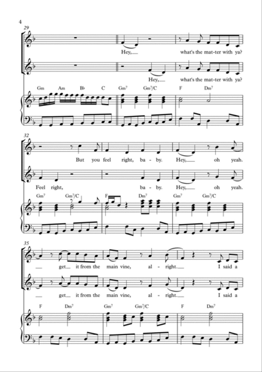 Come And Get Your Love SA scores gallery preview page 4