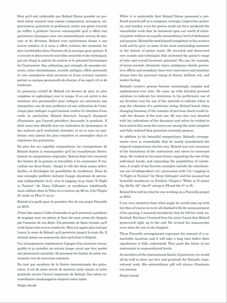 The Last Tango Classical Guitar scores gallery preview page 4