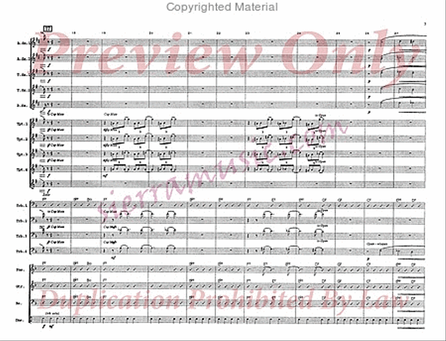 Swee' Pea Big Band scores gallery preview page 4