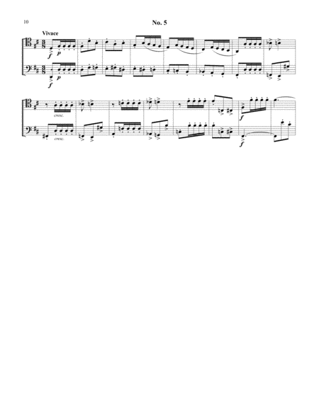 Five Duos from Op. 53 for Two Trombones image number null