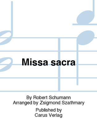 Missa sacra C Minor
