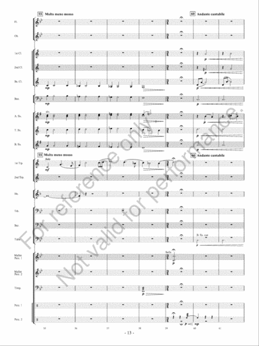 Sedona Concert Band scores gallery preview page 14