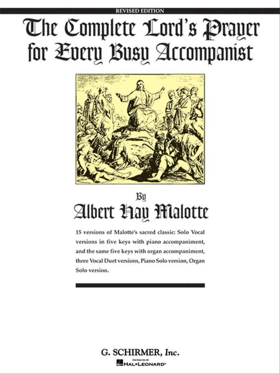 The Complete Lord's Prayer for Every Busy Accompanist Voice Solo scores gallery preview page 1