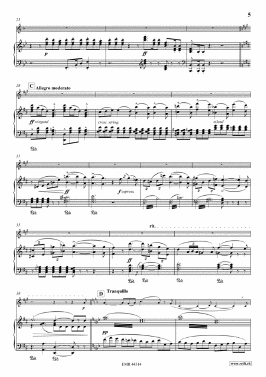 Im Walde / In The Forest Horn scores gallery preview page 6