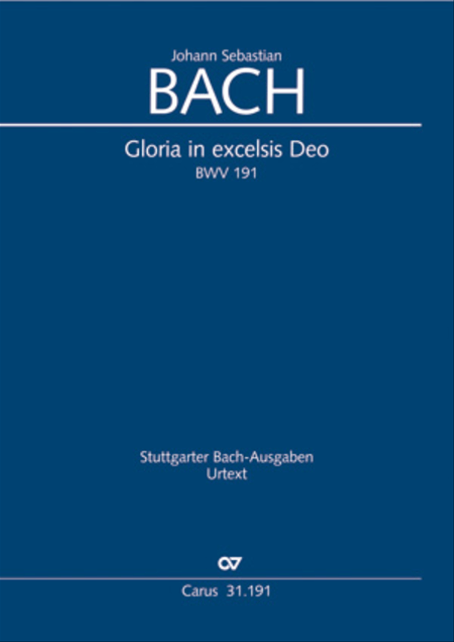 Gloria in excelsis Deo SSATB scores gallery preview page 1