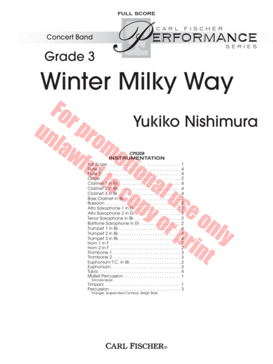 Winter Milky Way image number null