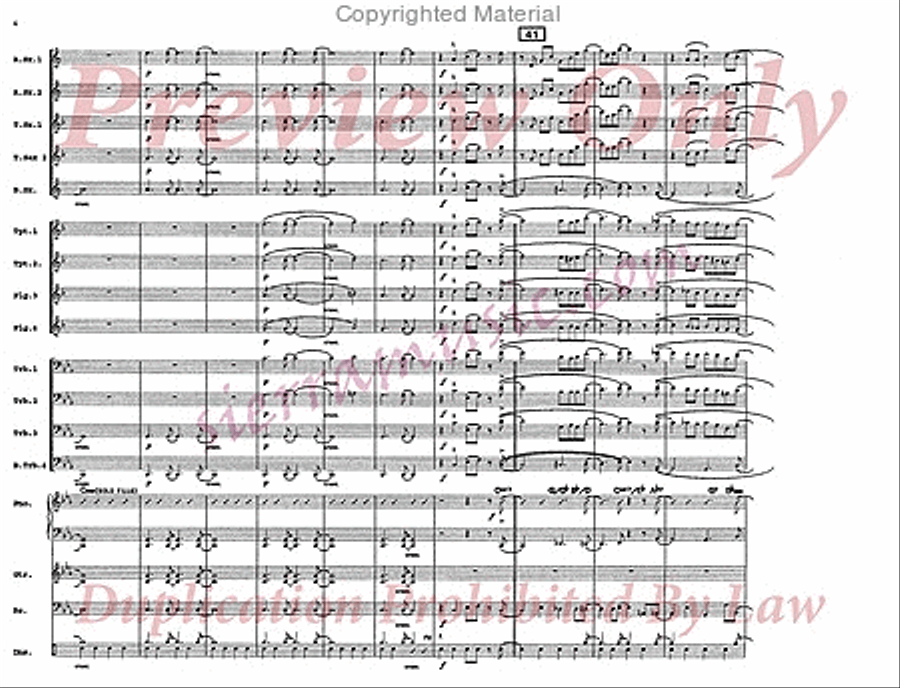 Work Song Jazz Ensemble scores gallery preview page 5