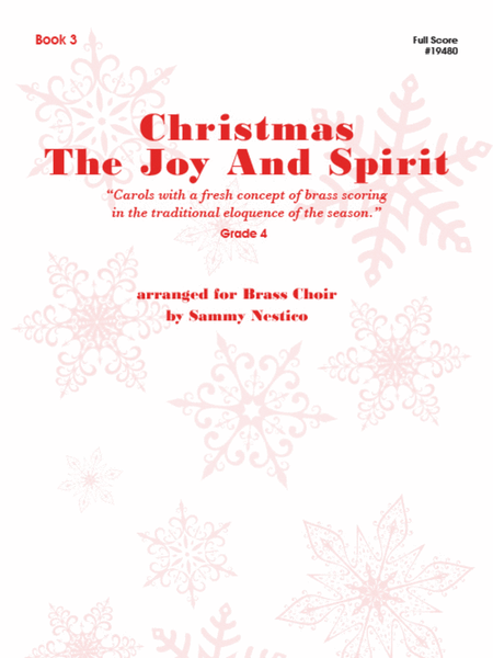 Christmas The Joy & Spirit - Book 3 - Full Score