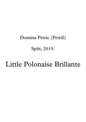 Little Polonaise Brillante